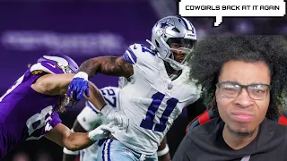 HAPPY SAINTS FAN REACTS TO Dallas Cowboys vs. Minnesota Vikings | 2022 Week 11 Game Highlights