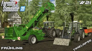 Best way to remove STONES from the FIELD | Animals on Frühling | Farming Simulator 22 | Episode 21