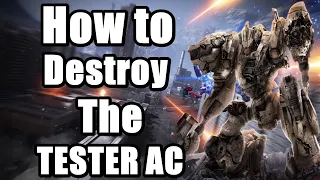 Armored Core 6 - How to Destroy the TESTER AC | Dafeng Student Pilot Boss Fight