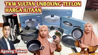 BABU SULTAN‼️UNBOXING TEFLON HARGA JUTAAN||VLOG TKW TAIWAN