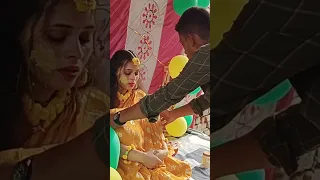 aasu chupa ke tera bhai hasega #shortvideo #wedding #haldi #mehndi #sadmovement #sisterbrotherbond