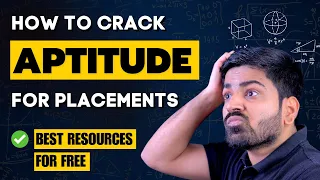 How to Ace the Aptitude Test  in Placements 🚀 FREE Resources Included 🔥