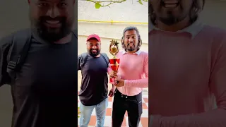 Father & son ( trophy scam) 😂 #funnyshorts #ytshorts #akkicherry #youtubeshorts #comedy