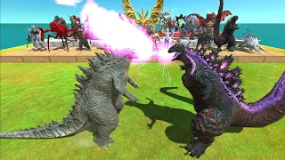 1vs1 Godzilla 2014 VS Kaiju Monster - ARBS