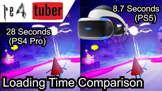 Dreams PS4 Pro vs PS5 Backward Compatibility Load Time Comparisons (PSVR PS5 testing)