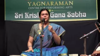 1.Amrutha Venkatesh - Swathi Thirunal Day at Krishna Gana Sabha - Mayamalavagowla Varnam