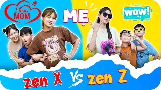 Sự Khác Nhau Giữa Mẹ Gen Z Vs Mẹ Gen X ♥ Min Min TV Minh Khoa