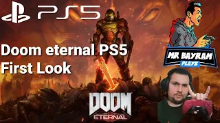 DOOM Eternal PS5 First Look Ray Tracing Mode