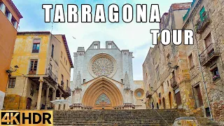 TARRAGONA SPAIN DOWNTOWN - WALKING TOUR - 4K  July 27, 2023