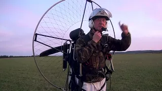 PARAMOTOR -  Le posé papillon