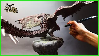 [3D PEN] Making MonsterHunter Dragon Rathalos | 3D펜으로 몬스터헌터 리오레우스 만들기