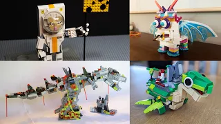 Extraordinary LEGO Creatures Challenge REVIEW! With Boone & Sam