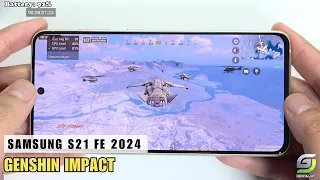 Samsung Galaxy S21 FE test game Call of Duty Mobile CODM 2024