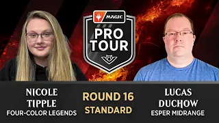 Nicole Tipple vs. Lucas Duchow | Round 16 | #PTThunder