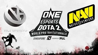 [RU] Vici Gaming vs Natus Vincere BO2 - ONE Esports Dota 2 World Pro Invitational @4liver_r