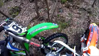 Hard Enduro KTM 300 KX 250 traning day