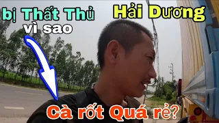 Tuấn container Bị Thất Thủ Tại Hải Dương-Vì Cà rốt Thất Thu cuối mùa-bà con khóc Thét Trong Tim