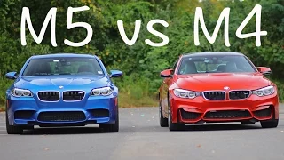 BMW F10 M5 vs F82 M4 ローリングドラッグレース