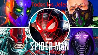 Marvel's Spider-Man: Miles Morales Todo los Jefes Definitivo (NP+)Gameplay Español PS4 (1080p 60FPS)