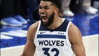 Karl Anthony Towns Finally Decides To Show Up.