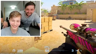 M0NESY PLAYS HIS FIRSTGAME ON NEW MIRAGE IN CS2!!