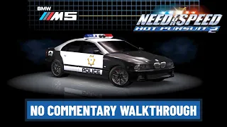 Pursuit BMW M5 Challenge (Event 9) - NFS: Hot Pursuit 2 PS2 - No Commentary Walkthrough #25