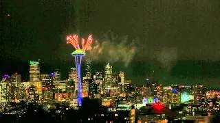 Space Needle Super Bowl XLVIII Fireworks Finale