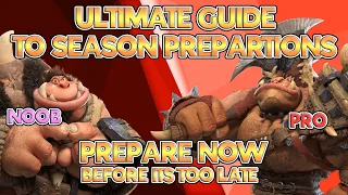 PREPARE NOW!! ULTIMATE PREPARATION GUIDE S1!!  CP, VIP, HEROES, XP & MORE #callofdragons