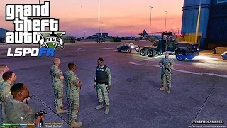 GTA 5 LSPDFR 0.3.1 - EPiSODE 25 - LET'S BE COPS - MILITARY PATROL (GTA 5 PC POLICE)