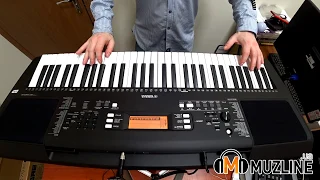 Синтезатор YAMAHA PSR-E363 Демонстрация (попури)