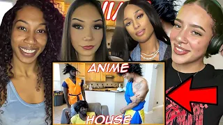 FIRST TIME EVER WATCHING !!! RDCWORLD1 ANIME HOUSE PT.1