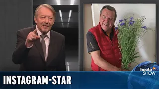 Jung und fancy: Altkanzler Gerhard Schröder geht unter die Influencer | heute-show vom 30.10.2020