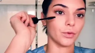 Kendall Jenner morning beauty routine