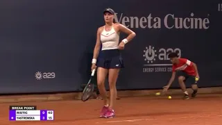 Dayana Yastremska 🇺🇦 Vs Mia Ristic 🇷🇸  WTA Palermo Live Tennis Coverage