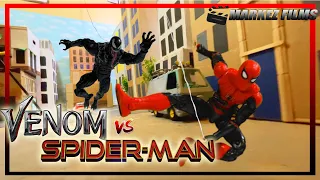 SPIDER MAN vs VENOM [Stop-Motion]