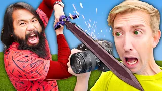 YouTube Video Challenge! Spy Ninjas Teach PZ9 How To Make DIY Funny Movies for Best Friends at Home