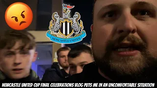 Newcastle United Carabao Cup final celebrations vlog GOES HORRIBLY WRONG…