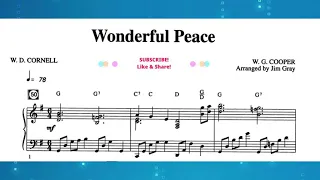 WONDERFUL PEACE | DEMO | SATB | Song Offering