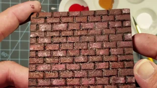 Miniature Brick Walls | Steampunk Conservatory Project