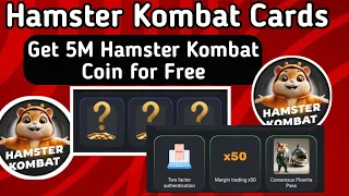 Daily Combo Cards - Hamster Kombat Airdrop - 30th/5/2024