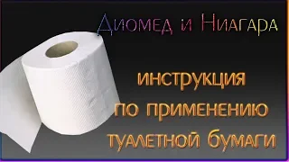 Ди и Ниагара - инструкция о применении туалетной бумаги
