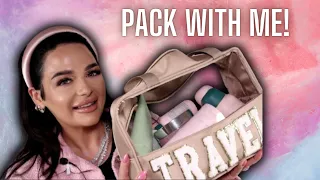 PACK WITH ME TO ITALY ALL MY FAV SKINCARE & HAIRCARE | Paulina Schar