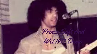 Prince Soft And Wet 1977 Demo