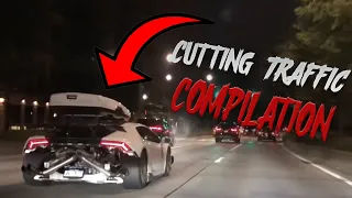 ULTIMATE Cutting Up Traffic Compilation - Wins And Fails 2023