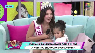 Amor y Fuego - JUN 28 - GAELA BARRAZA GANÓ EL "MISS TEEN WORLD" Y RECORDAMOS A LA NIÑA QUE VEÍAMOS