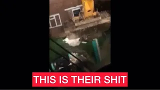 ANGRY MAN RETURNS FLY TIPPERS WASTE