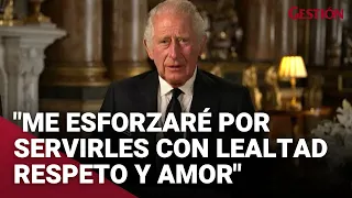 DISCURSO DEL REY CARLOS III: "Prometo servir toda la vida con lealtad como mi madre ISABEL II"