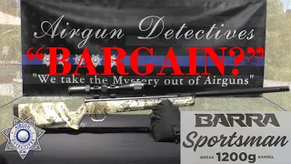 Barra 1200g, the Best entry level Break Barrel? "Full Review" by Airgun Detectives