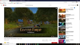So I just noticed something about the Elwynn Forest and Duskwood Music