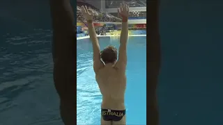 Matthew Mitcham's near-perfect dive! 🇦🇺 #shorts